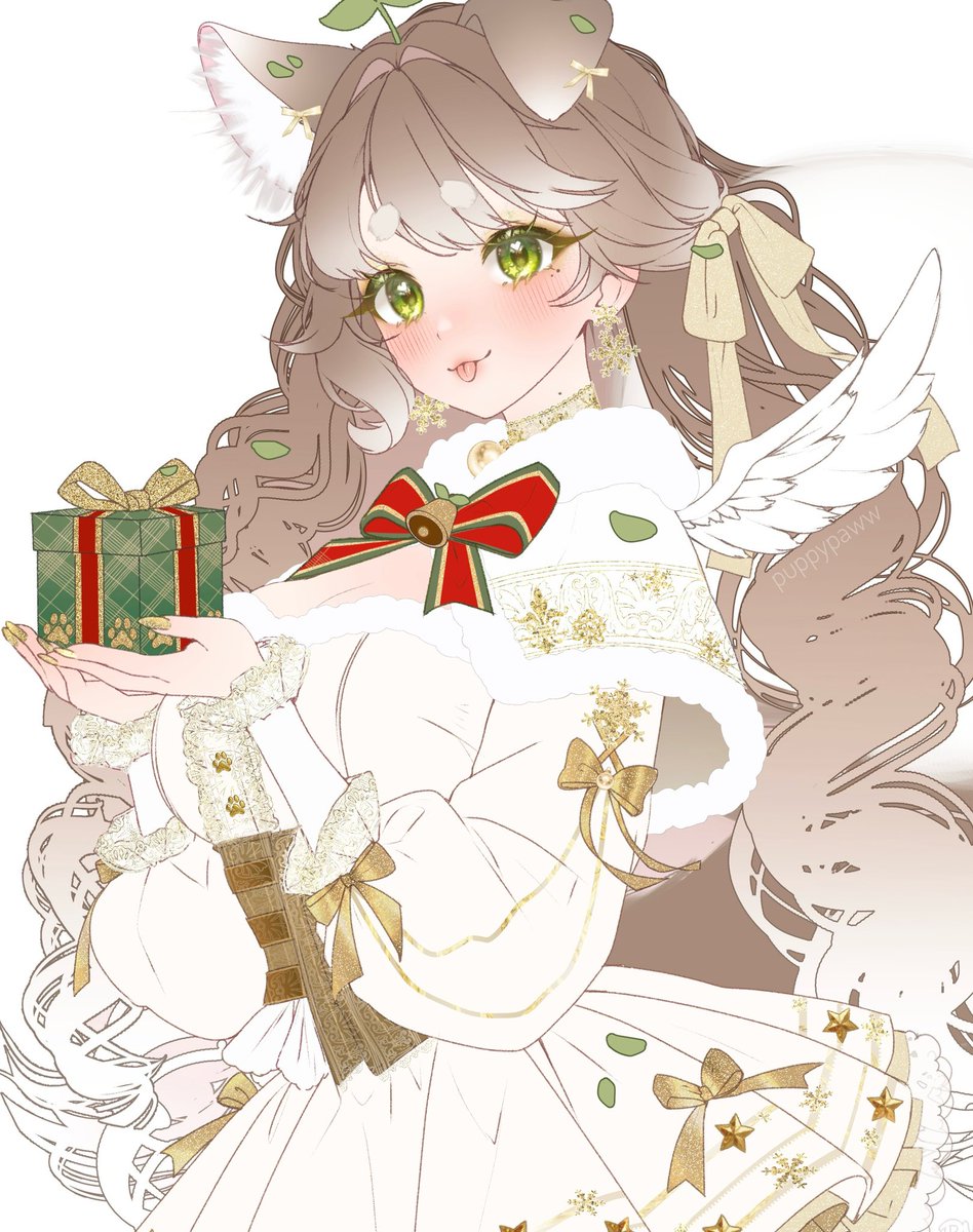 Late Merry Christmas (WIP) 🐶🎄✧. ݁₊ 
I’ll finish this…next Christmas or so..
#OC