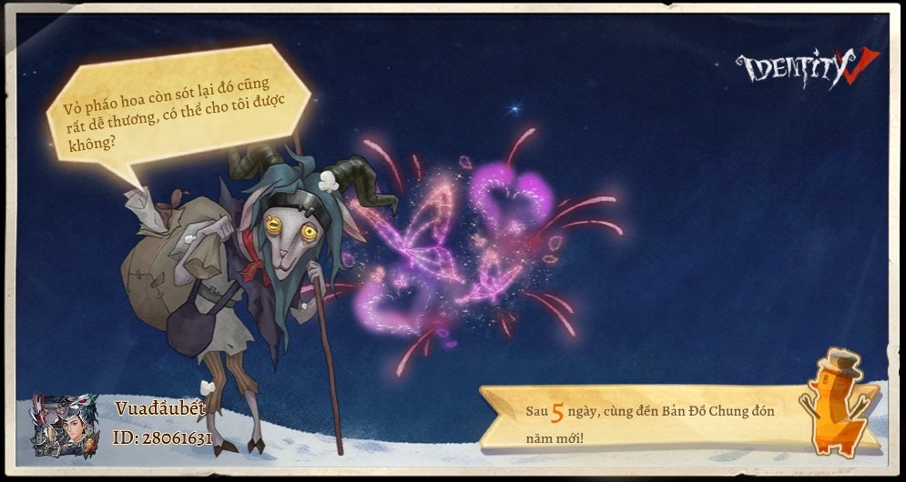 icsyvh's tweet photo. Tôi đang chơi Identity V. Bạn nghĩ đó là game ư? https://t.co/C2hsI8rxQ3