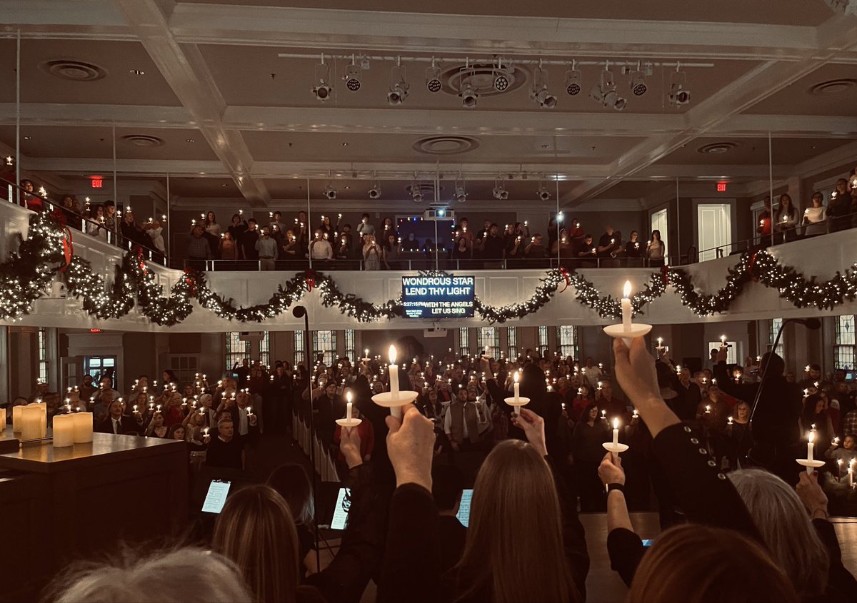 GreerFirst's tweet image. We had a glorious time worshipping King Jesus at all 3 of our Christmas Eve Services!