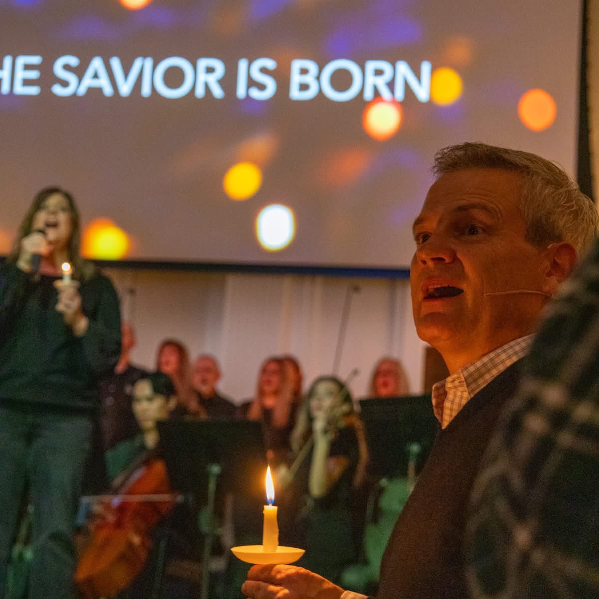 GreerFirst's tweet image. We had a glorious time worshipping King Jesus at all 3 of our Christmas Eve Services!