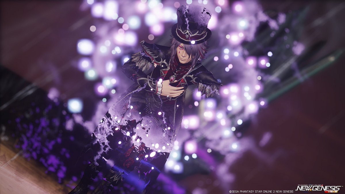 gamePSO2ngs's tweet image. 【すべて滅べばいい】
エルミル(PSO2)

「共に終焉を迎えようじゃない、センパイ」

撮影場所：カナイ島
(ルイノ・マスカレーダ戦地点)
#PSO2_SS #PSO2NGS_SS #PSO2NGS