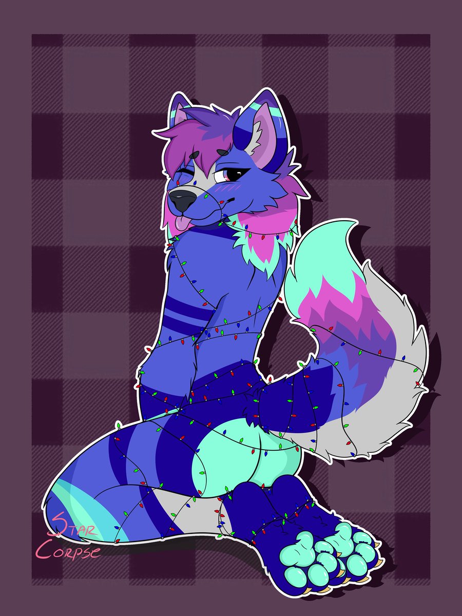 code_the_furry's tweet image. HOLIDAY CODE!!

🎨 - @sstarcorpsefurr