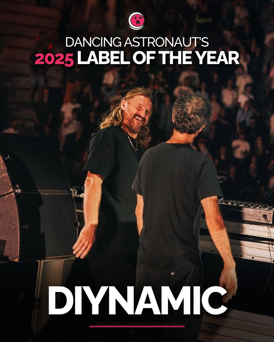 dancingastro's tweet image. DA’s Label of the Year: @Diynamic_Music 👑

—

In its 19th year of operation, Diynamic didn’t just maintain its position as one of dance music’s foremost tastemakers, it strengthened its impact at every level.

@SolomunMusic’s imprint defined both quality and quantity in 2025,…