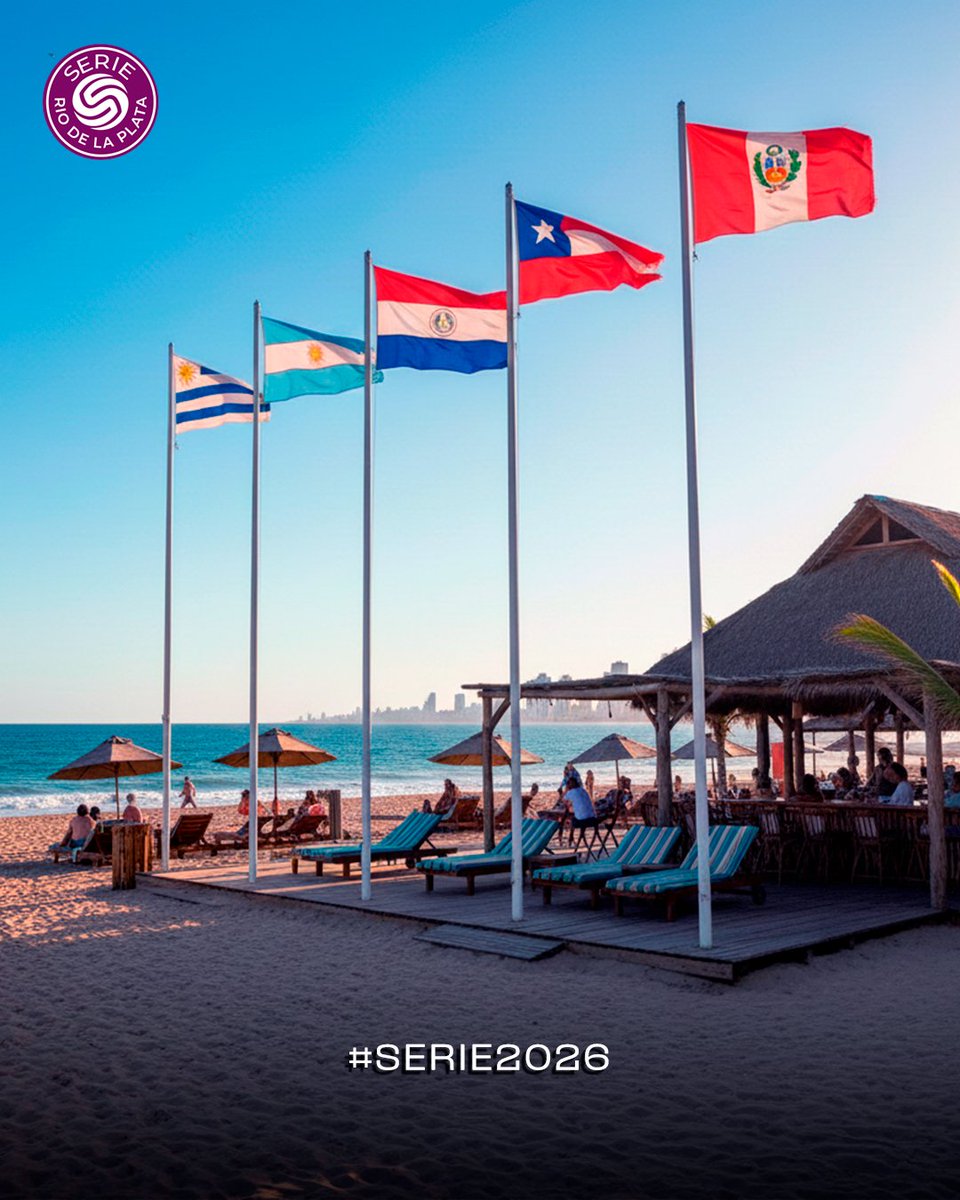 Los esperamos 🔜

🇺🇾
🇦🇷
🇵🇾
🇨🇱
🇵🇪

#Serie2026 ☀️🇺🇾