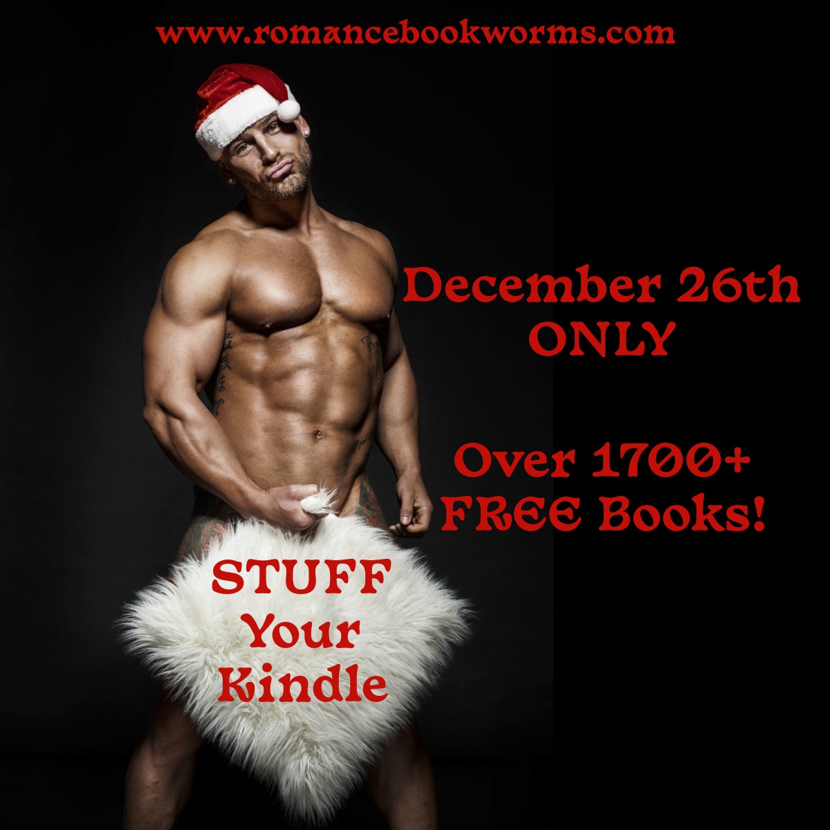 Today is a Stuff Your eReader day! No strings attached, just 1700+ free romances, organized by retailer, category, and vibes, so you can stock up for your new year reading. My book is titled Cage the Storm and is on the Spicy list. romancebookworms.com
