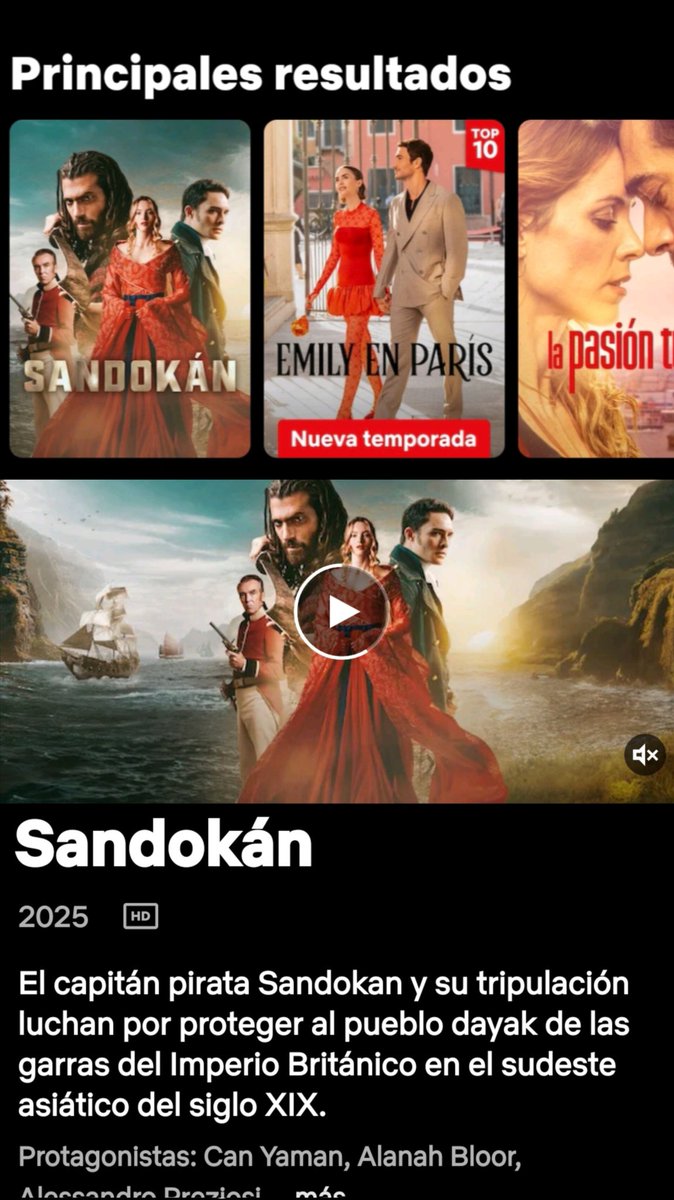 📌Netflix 🇨🇱 latinoamerica
La serie "Sandokan", protagonizada por #CanYaman , llegará a Netflix Latinoamérica este 2026. Esta adaptación moderna del icónico personaje promete aventuras emocionantes y un elenco internacional que seguramente cautivará a los fans. ¡
#Sandokan
