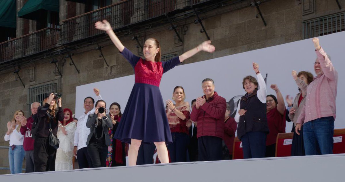 No existe en el mundo un movimiento social tan consciente, tan original y tan grande como el de la 4a Transformación. Tampoco gobernantes de la talla, la integridad, la entrega y los resultados de AMLO y <a href="/Claudiashein/">Claudia Sheinbaum Pardo</a>. Somos inspiración y esperanza para los pueblos del mundo.