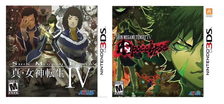 Shin Megami Tensei IV and Shin Megami Tensei IV Apocalypse 3DS are