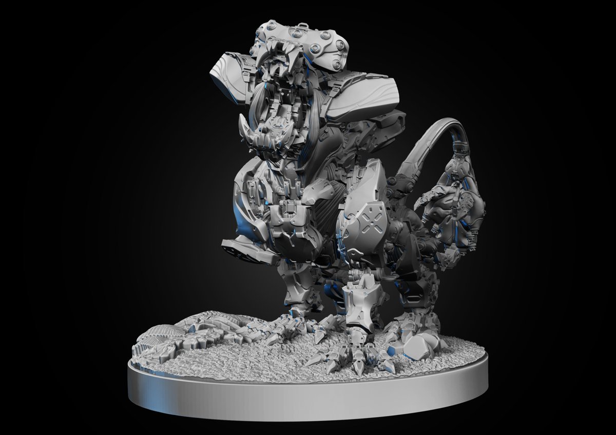 Here are some new renders of the Clamberjaw made for HORIZON ZERO DAWN the board game with Steamfoged Games/Sony/Geurilla Games

See more here: <a href="/artstationhq/">ArtStation.com</a> artstation.com/artwork/x3nOA2