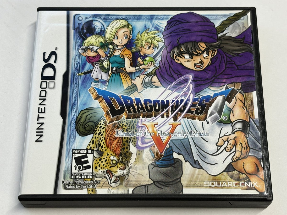 ニンテンドーDSソフト ドラゴンクエスト5 天空の花嫁の北米版をお買取