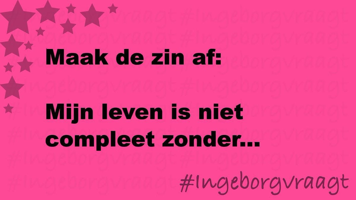 #IngeborgVraagt🍀😇 tweet media