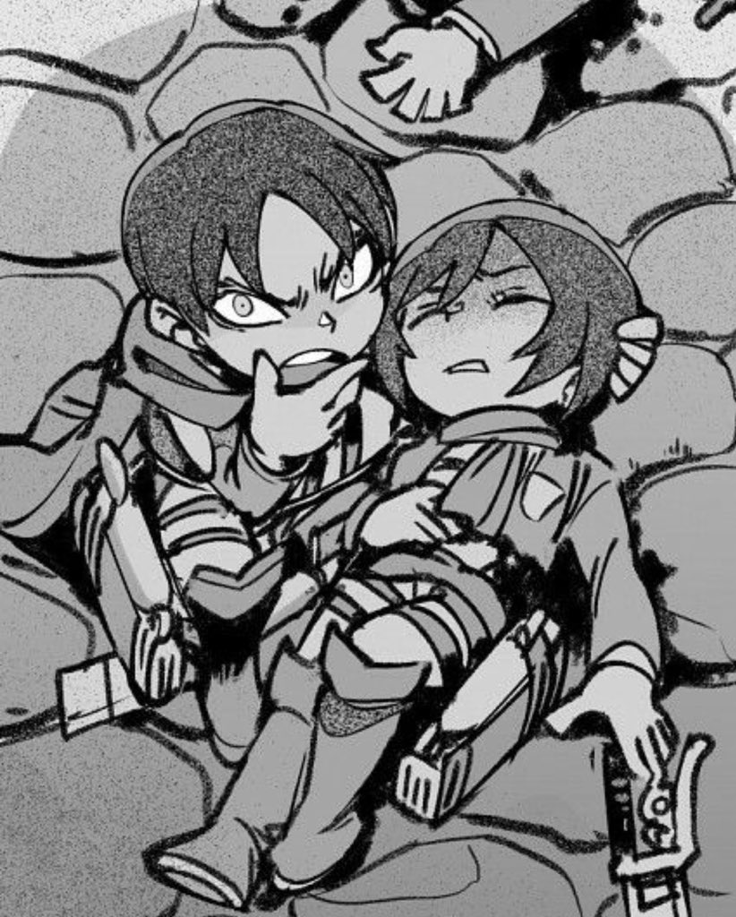 mdemoroha's tweet image. eren is the definition of "touch her and you die"