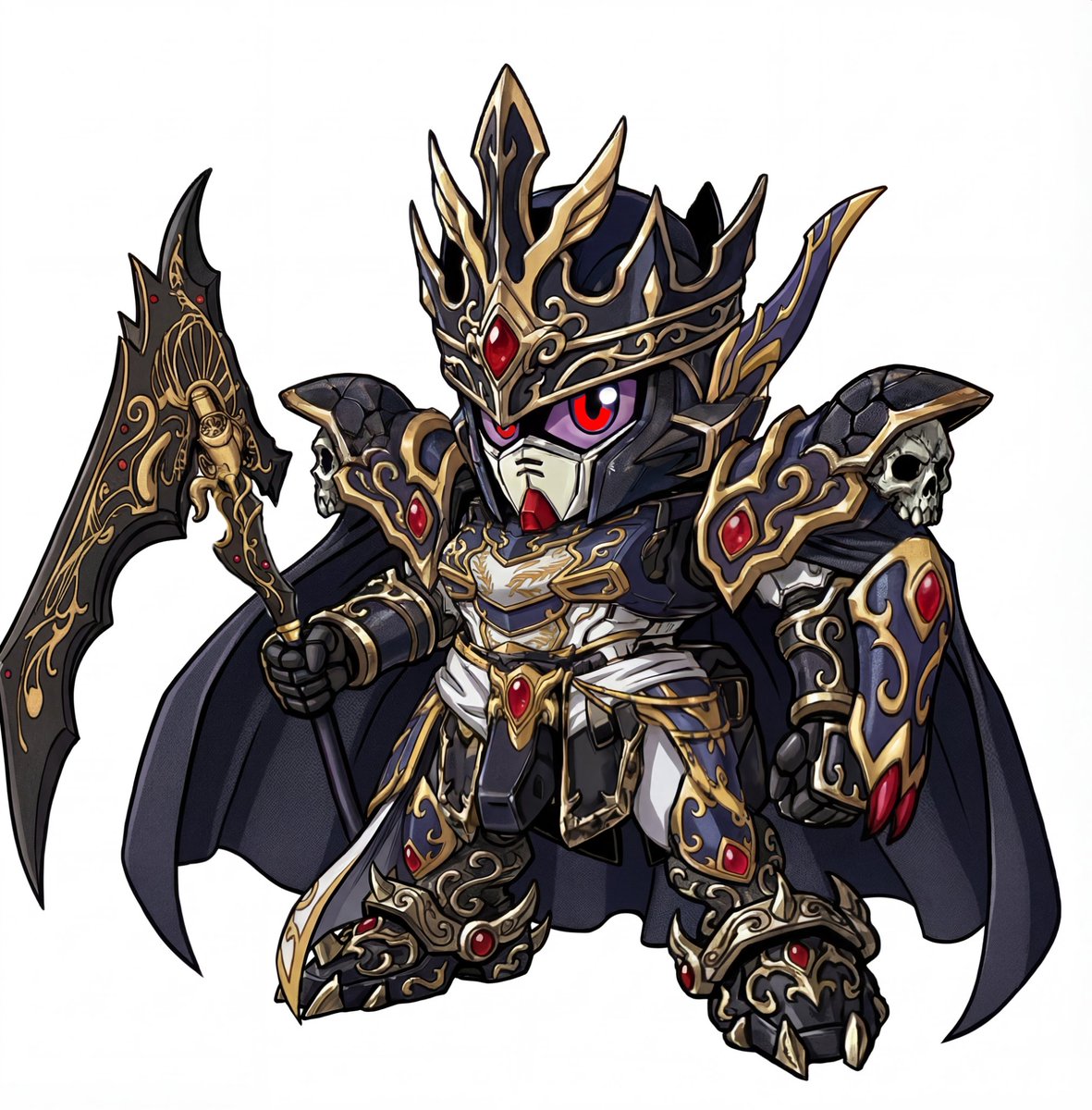 willwillhi's tweet image. 冥王 ハデスガンダム
#SDガンダムワールドヒーローズ  #BB戦士 
#SDガンダムワールドヒーローズ
#終末のワルキューレ 
#ムソウオロチスリー
#オリンポス
#ハデス