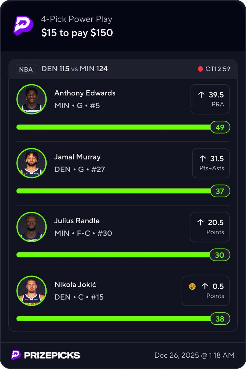 Sharpstacktips's tweet image. WHO ELSE DOING IT LIKE ME???🐐

TAP THE LINK ON MY BIO TO JOIN ✅

#GamblingX | #PrizePicks | #Underdog | #CS2 | #Dota2 | #LeagueOfLegends | #eSports | #GamblingTwitter #TennisPicks #CFB #NFL #fanduelparlays