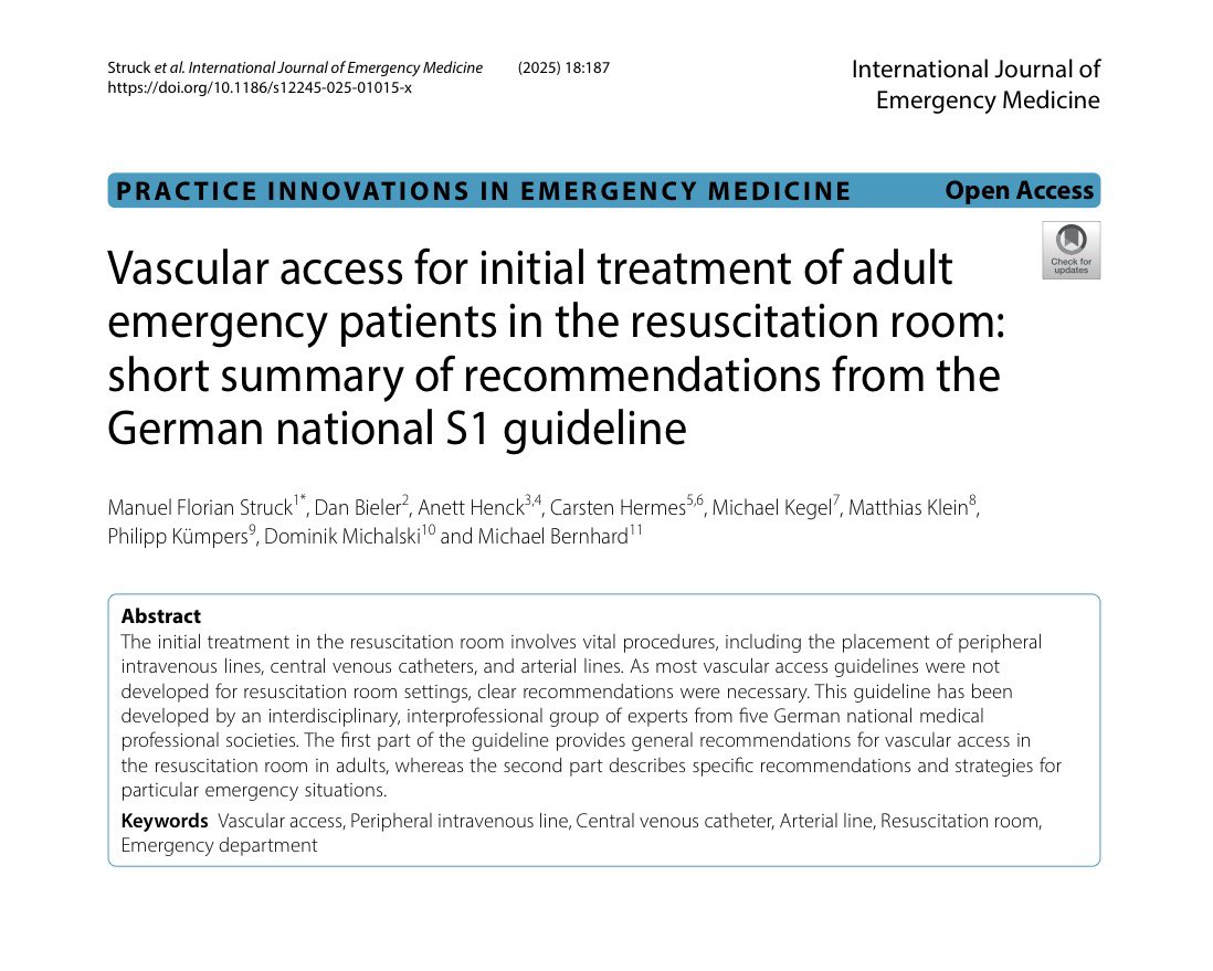 OrlandoRPN's tweet image. Guía de Accesos Vasculares en Emergencias, pa’ que no crean que poner un Catéter Central es una Urgencia y menos que es indispensable para cualquier paciente grave:

-Tener disponibles 2 catéteres periféricos cortos y gruesos 
-Intraóseos
-No colocar un subclavio en pacientes en…