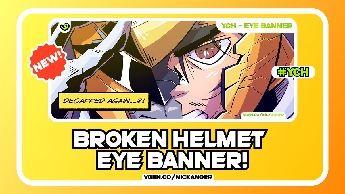 NickangerPNG's tweet image. 🎉WINDOW IS OPEN! 🎉

These are the slots for January! 🗓️

In this window we are offering a Broken Helmet Eye Banner! 👁️👄👁️

If you have any questions, please feel free to DM me!

🔗in bio!