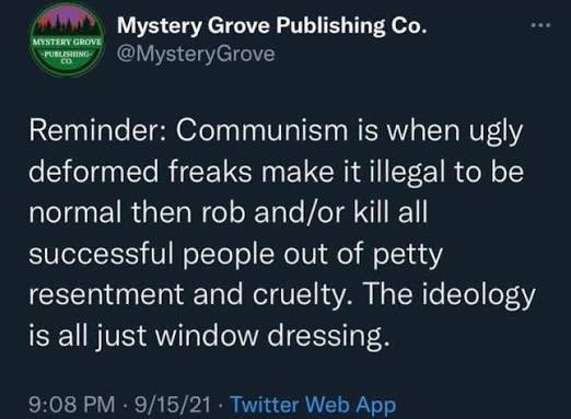 postsfromunder's tweet image. Finally, after gazing into the abyss for 4+ years, I have found a logic to why communists support the $4 billion genital mutilation industry.