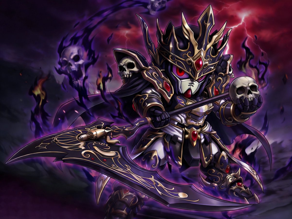 willwillhi's tweet image. 冥王 ハデスガンダム
#SDガンダムワールドヒーローズ  #BB戦士 
#SDガンダムワールドヒーローズ
#終末のワルキューレ 
#ムソウオロチスリー
#オリンポス
#ハデス