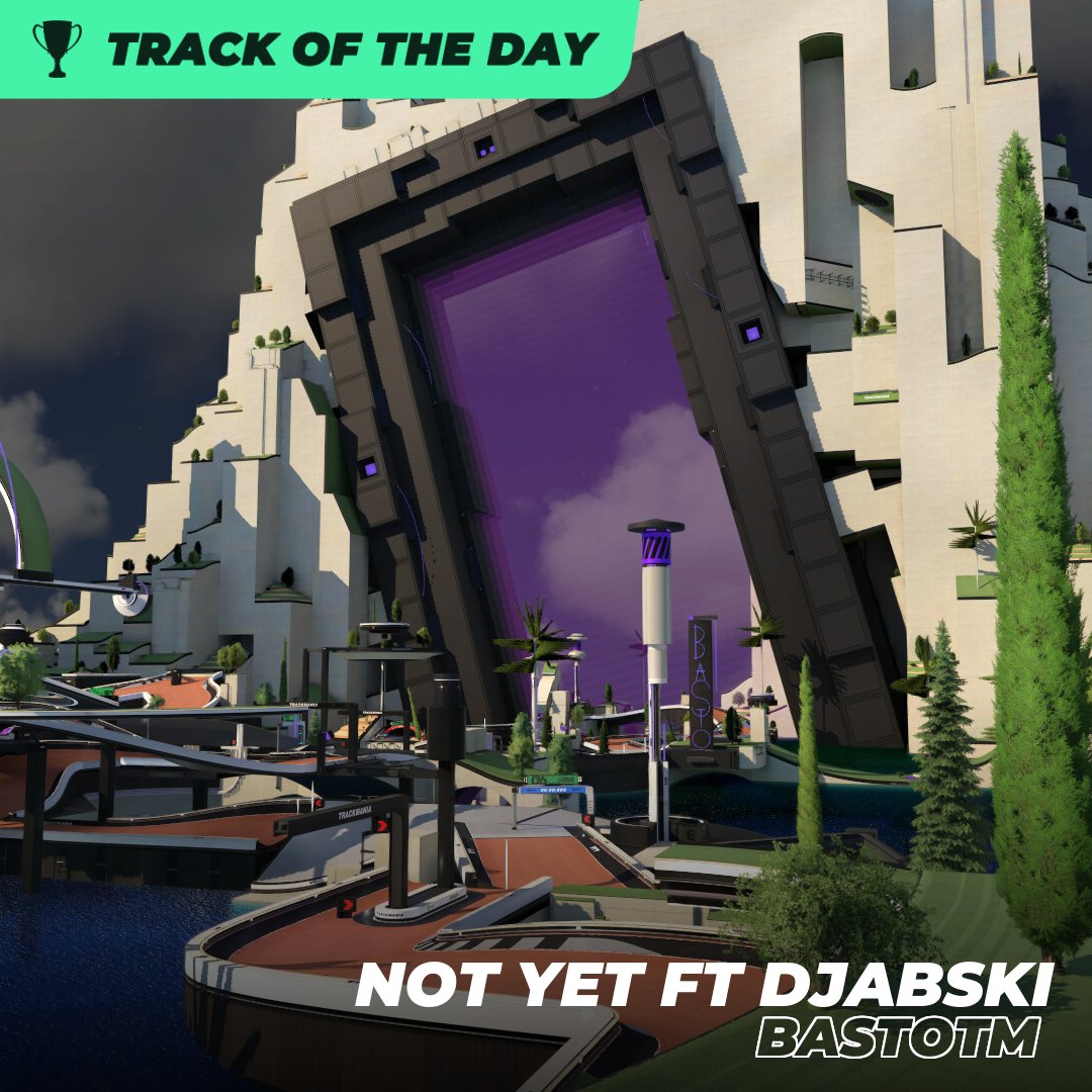 Trackmania's tweet image. Basto teams up with Djabski to bring you this impressive looking technical dirt track!
