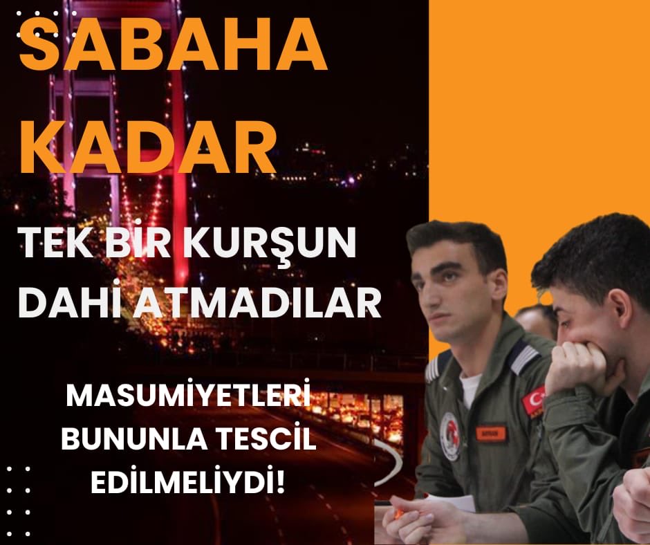 Üstlerinin emriyle hareket eden harp okulu öğrencileri suçlu değil, mağdur. Yargıtay bozma kararlarına rağmen hala içerideler. Bu çocuklar sadece öğrenciydi! Desteklerinizi bekliyoruz. OnlarSadeceÖğrenci AskeriÖğrencilerMağdur