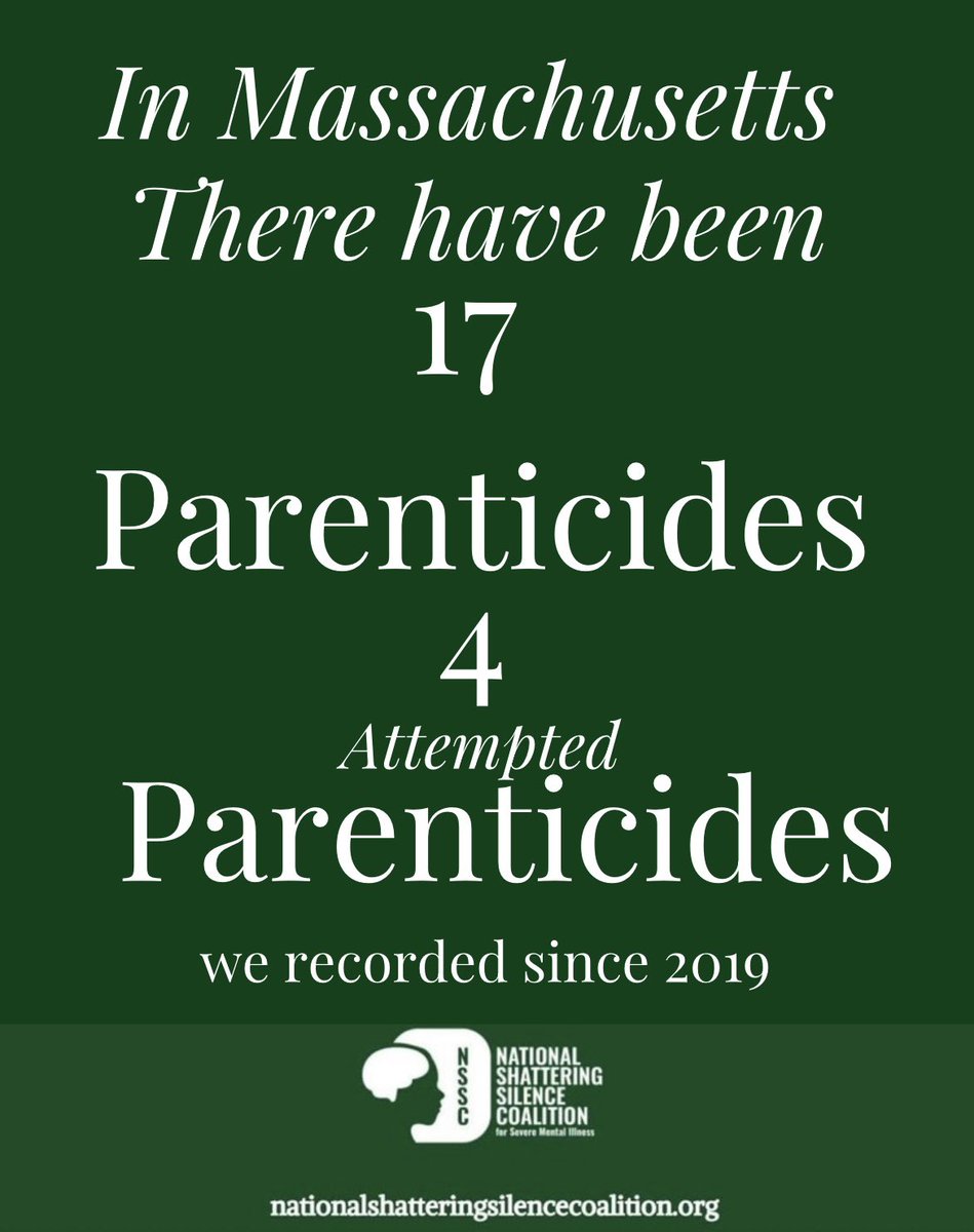 There have been 17 parenticides and 4 attempted parenticides in #Massachusetts since 2019 when we started tracking incidents of tragedies due to untreated serious mental illness. THIS is why we need AOT! mashatteringsilence.com/2025/12/18/par…
<a href="/MassGovernor/">Governor Maura Healey</a> Maura Healey  <a href="/MassStatePolice/">Massachusetts State Police</a>