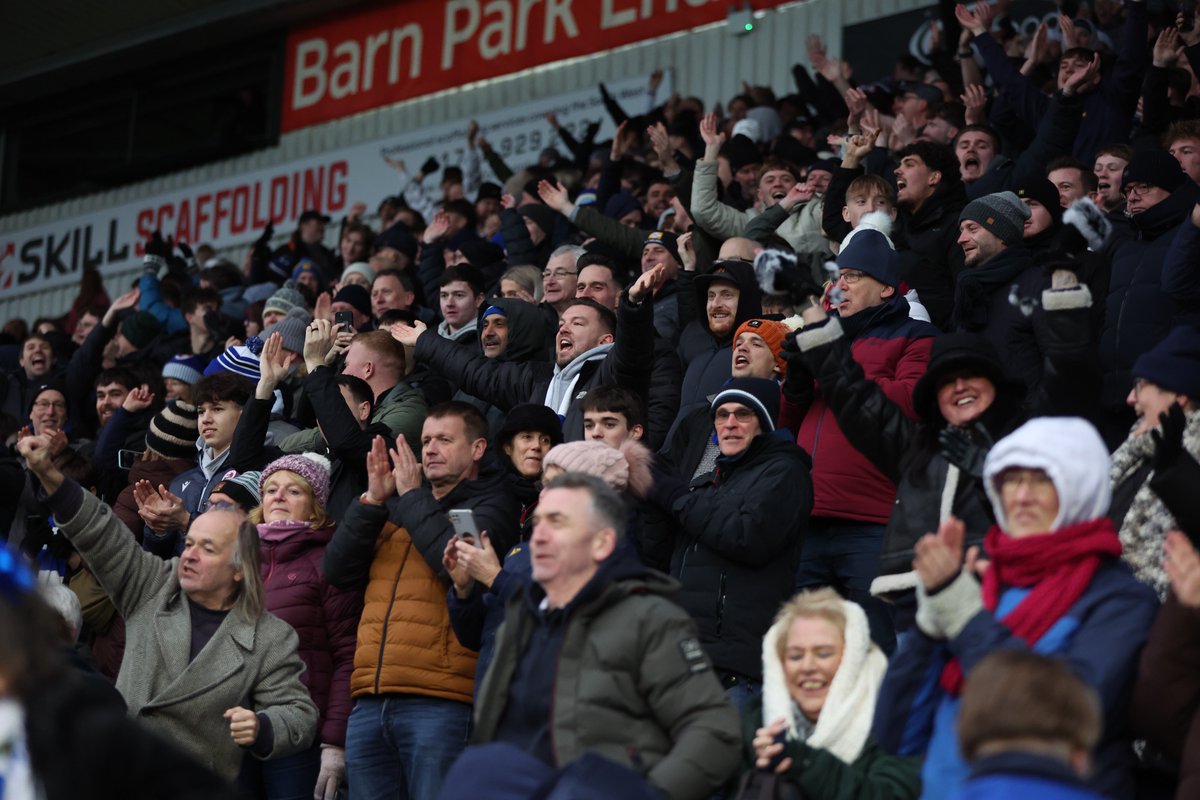 909 of you saw us win away on Boxing Day for the first time since 2005. Thank you so much for your tremendous support today Royals 💙