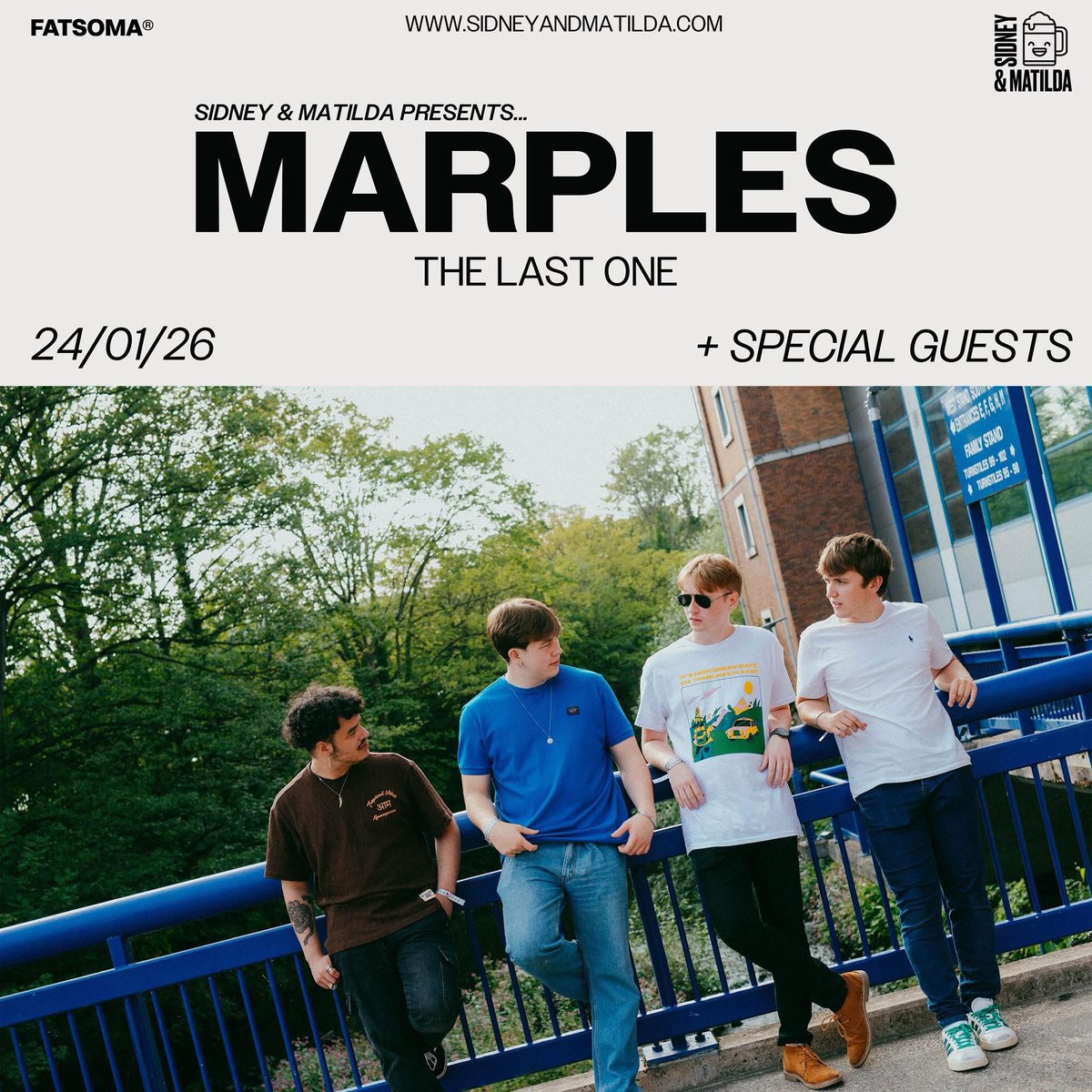 Marples__'s tweet image. THE LAST ONE!🫣

Delighted to announce we are headlining Sidney &amp;amp; Matilda in what will be (could be) our last gig. Supports to be announced soon. Tickets available in our Linktree now!