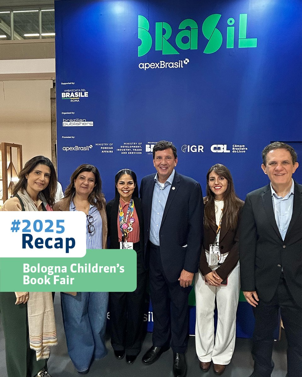 BPublishers's tweet image. As we continue our #2025recap, we look back at the international book fairs where Brazilian Publishers strengthened the global presence of Brazilian literature.

#brazilianpublishers #books #literature #brazilianliterature #internationalbookfairs #2025recap