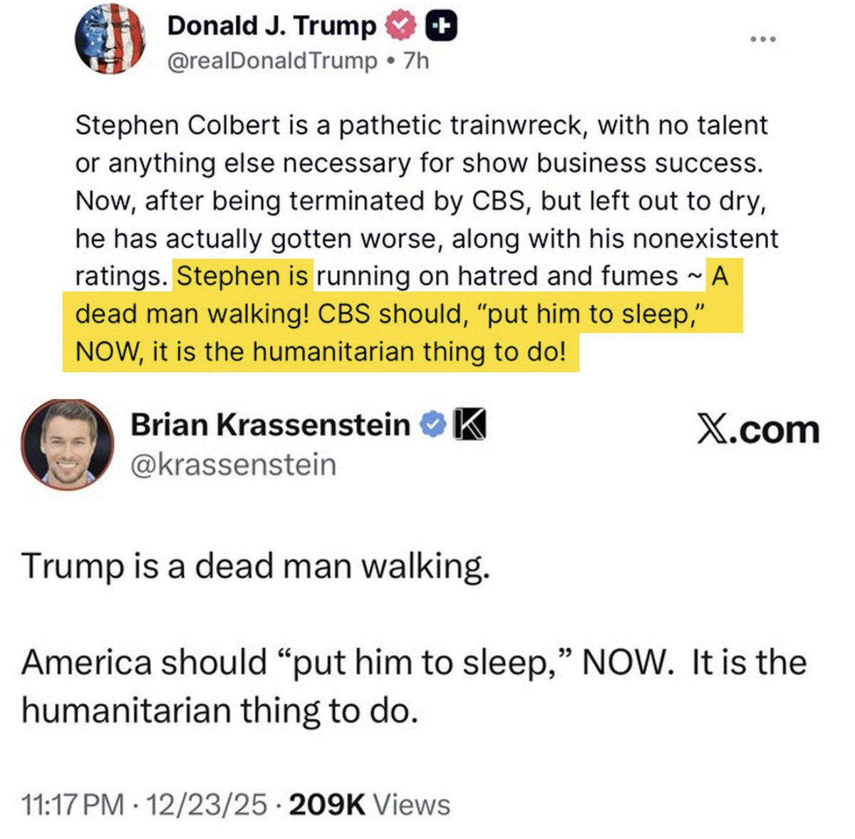 BeavisAsk's tweet image. "#QuoteUnquote!"

#HypocrisyLiesDeflectionAndDistraction!

x.com/krassenstein/s…

x.com/Antunes1/statu…