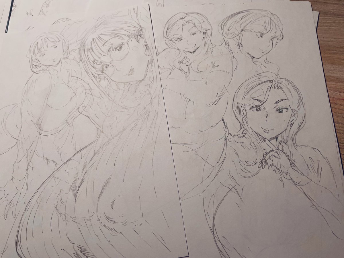 自作に向けての落書き✍️ 