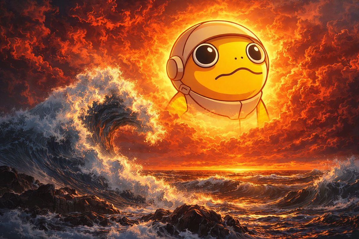 I'm sure alot of you don't  know that $Turbo  is  list on #binance    and #coinbase and 137 more. in collaboration with #Zebec , <a href="/animocabrands/">Animoca Brands</a> . #chainlink  #WAGMI , #hype and so many more? Don't miss the Next wave
2026 it's <a href="/TurboToadToken/">Turbo 🐸</a>
Season 🌊🌊🌊