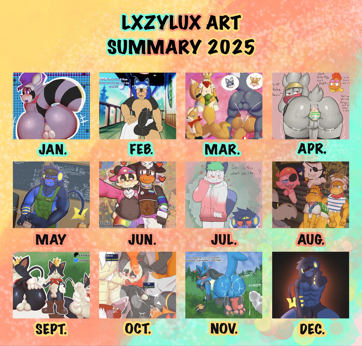 This was a very good year in terms of art :3