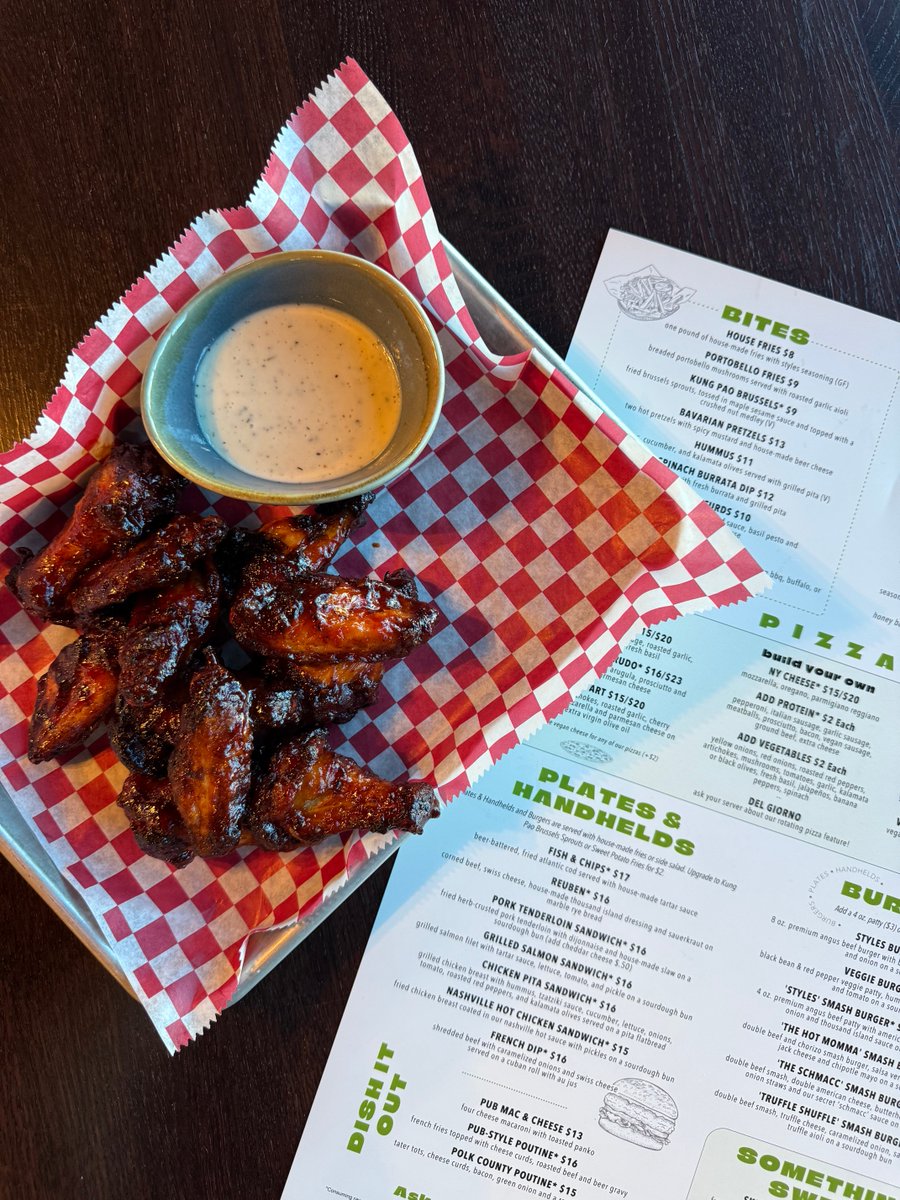 Stir-crazy? Let us do the cooking and cleaning! We're open today until 10pm 🍺