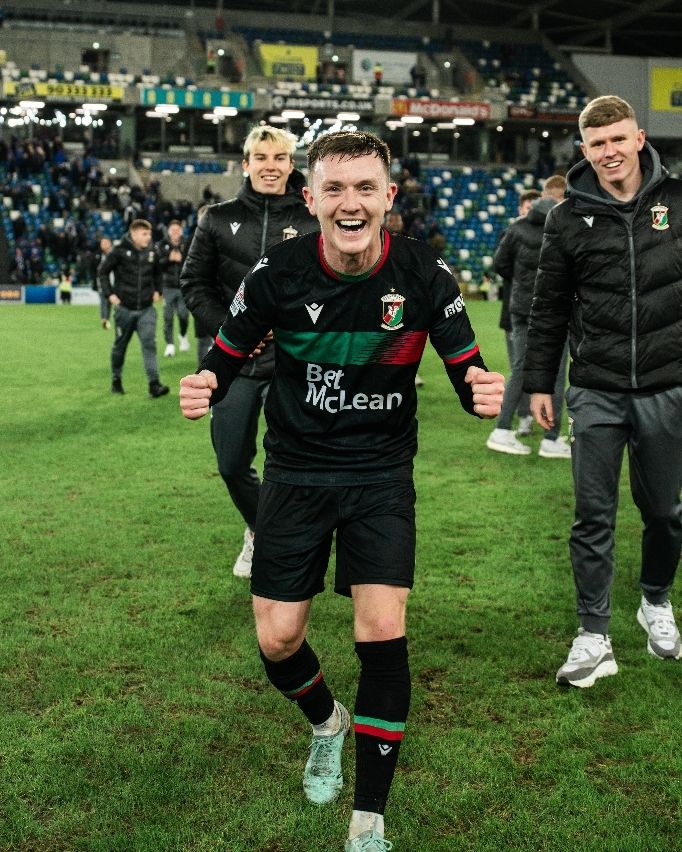 Glentoran FC tweet media
