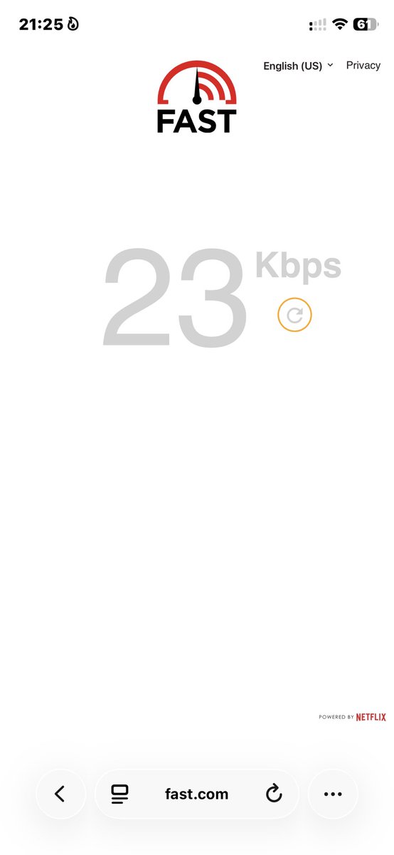 MerlinKE2's tweet photo. @AIRTEL_KE Not really fixed, this is a problem I've had for over a year, the connection is bad every single day between 7pm and midnight, every time you guys "fix" it it only lasts 5 minutes max, and the poor bandwidth is back again! https://t.co/6DS61sFvAy