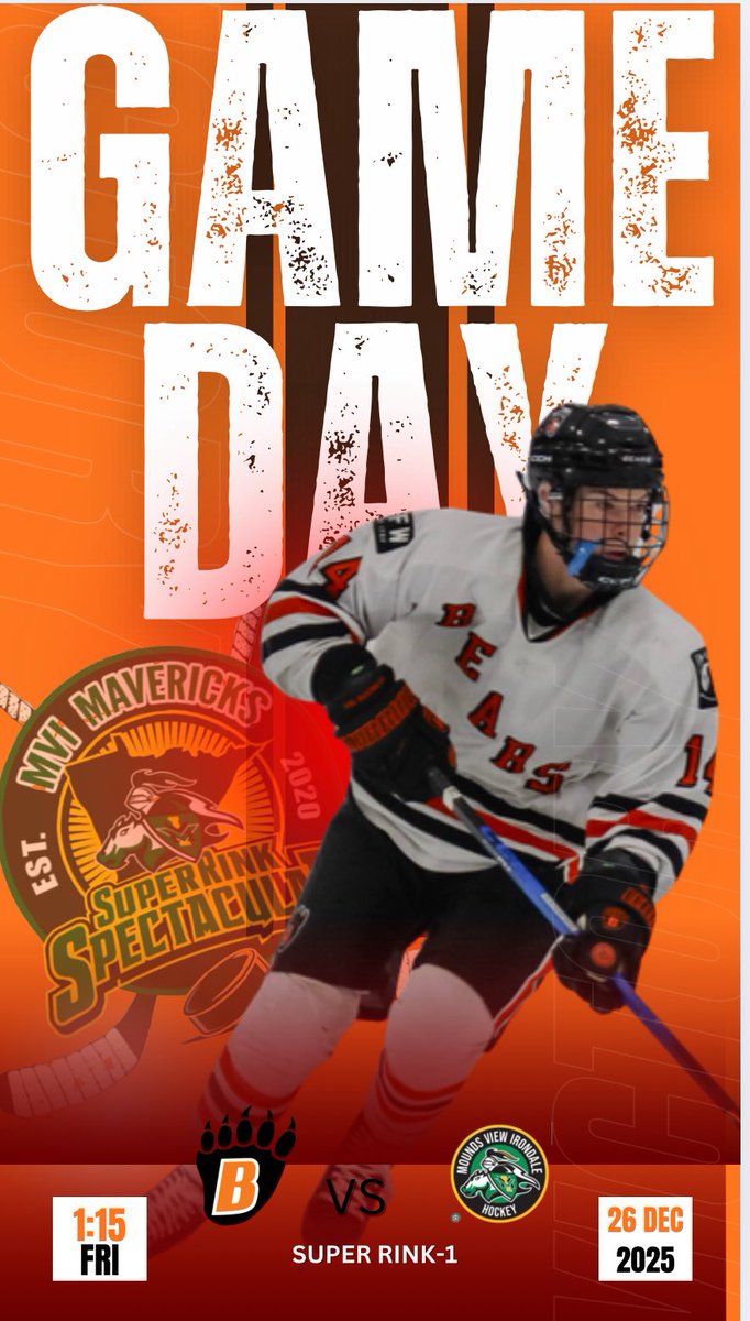 Game Day part 2, The boys look to beat the host in game 2 today LETS GOOOO !!! #GoBears 
<a href="/YouthHockeyHub/">YHH</a> <a href="/WBLYouthHockey/">White Bear Lake Youth Hockey</a> <a href="/WBLHS_Hockey/">WHITE BEAR LAKE HOCKEY</a> <a href="/MNHockeyLife/">Minnesota Hockey Life</a> <a href="/MYHockeyRanking/">MYHockey Rankings</a> <a href="/FollowThePuck/">FollowThePuck 👻</a> #EffortsFree #OneChain #Family 🐻‍❄️