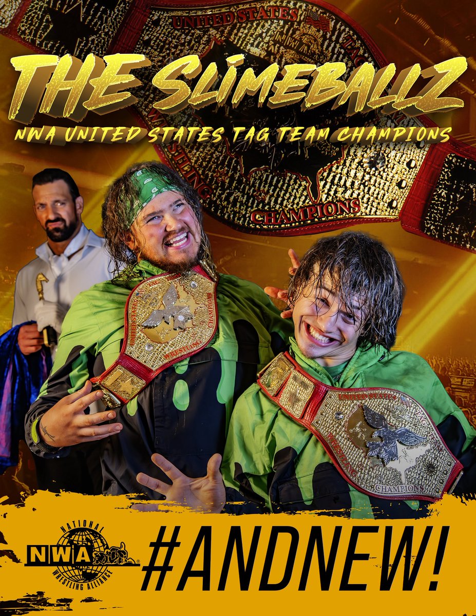 Check out the article on The Slimeballz defeating the Southern Six for the NWA U.S. Tag Team Titles. Please go to thewfia.org