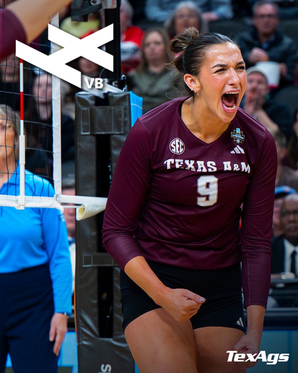 Texas A&amp;M national champion and All-American opposite Logan Lednicky will continue her volleyball career with <a href="/lovbhtx/">LOVB Houston Volleyball</a> 👍