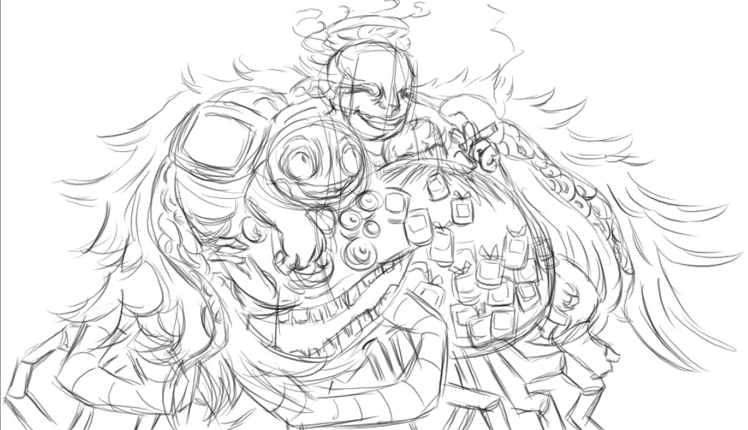 MacroCosmosRose's tweet image. // Yeah whatever go my incomprehensible rarepair (Godhead and Lyle Look Outside lalala)