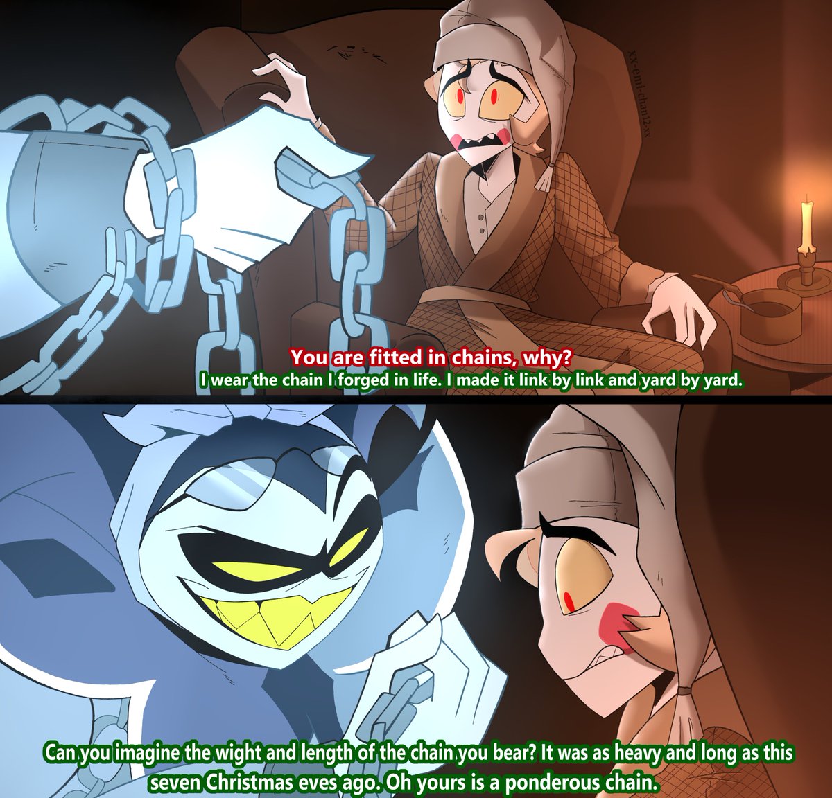 EmiXxchan12's tweet image. #HazbinHotel #HazbinHotelLucifer #HelluvaBossMammon