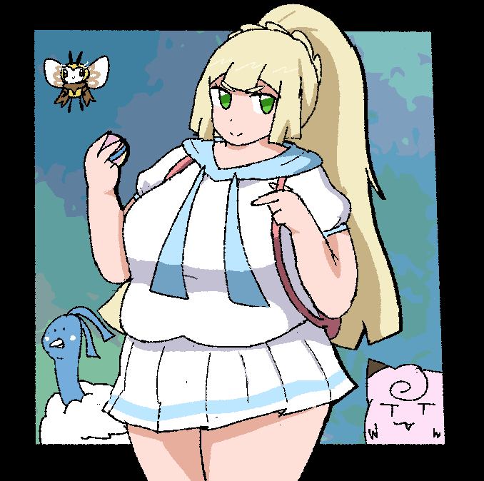 anniechrist620's tweet image. i drew a lillie to relieve stress and it worked