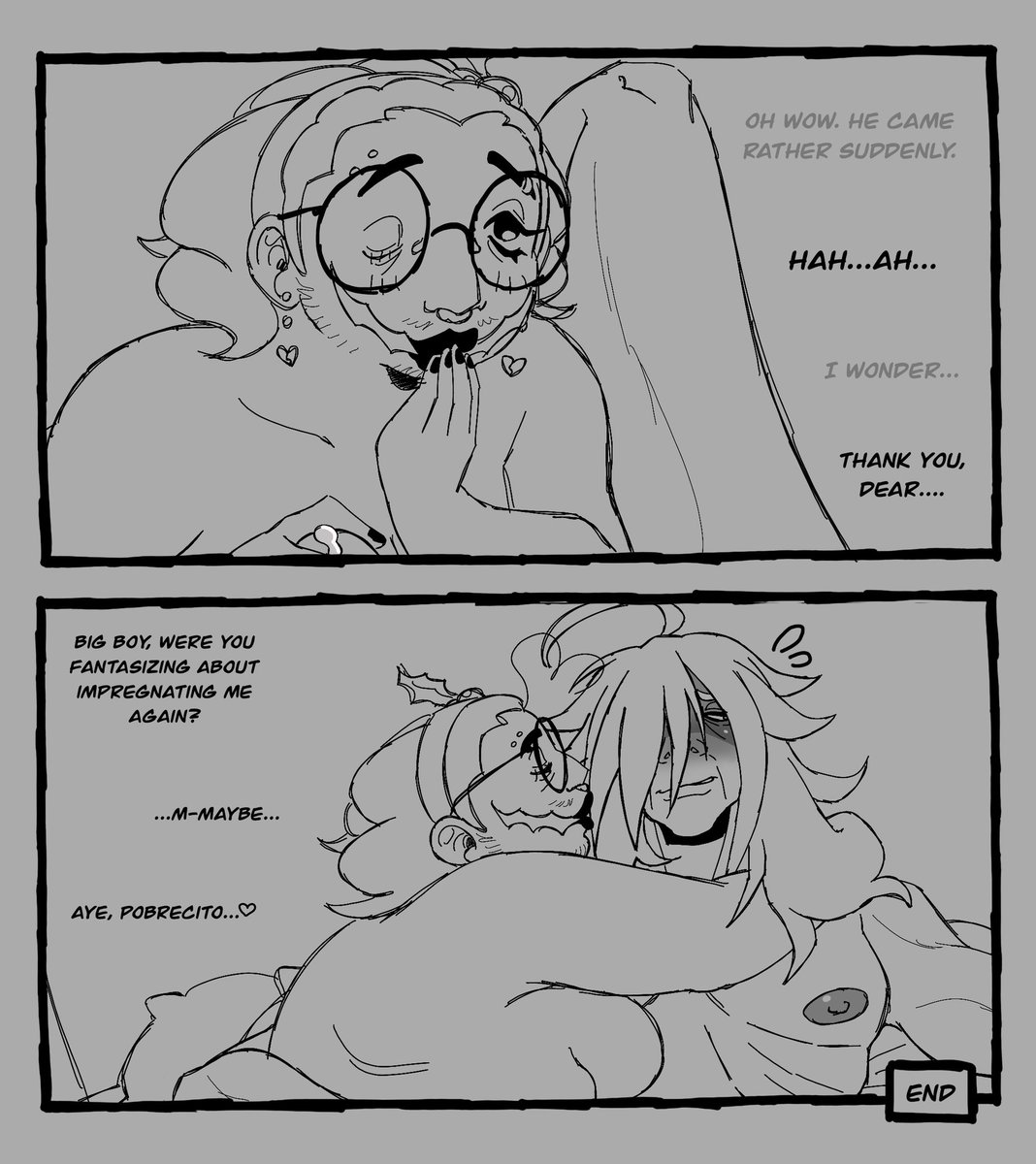 fantasizing while being serviced