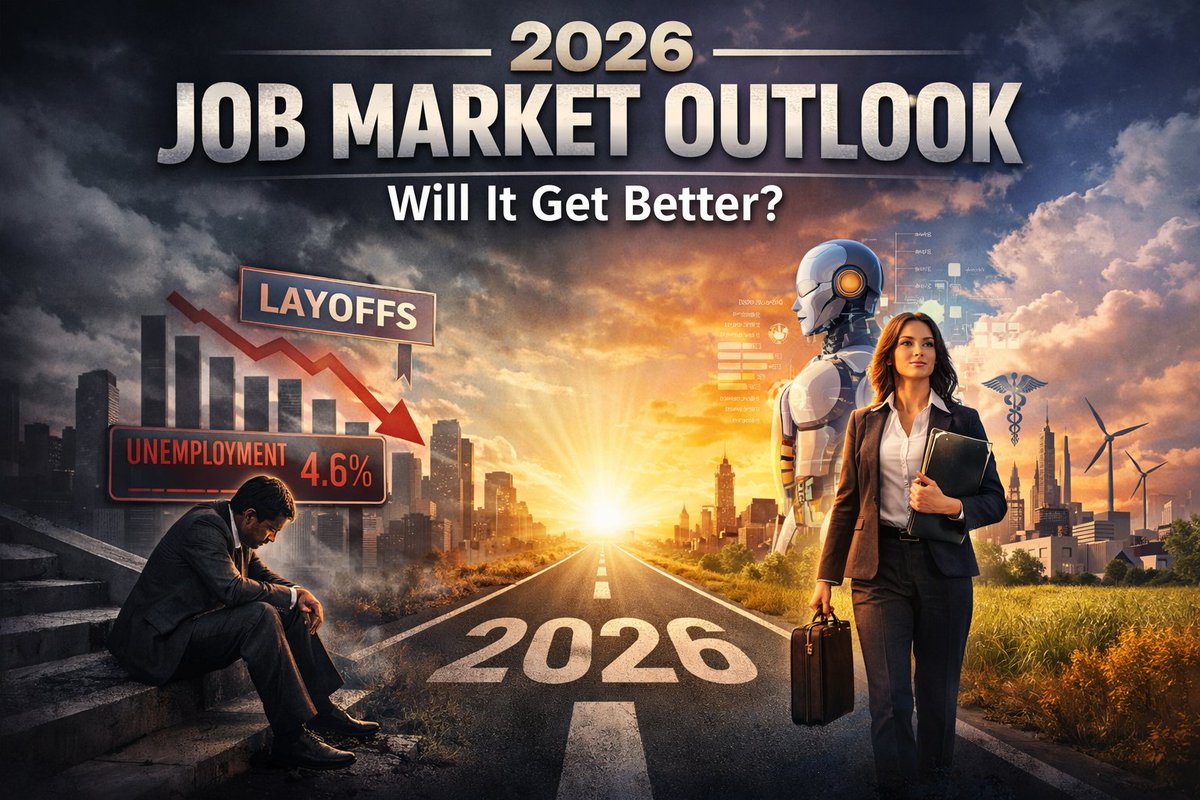 Unemployment is at a four-year high, FAANG hiring remains selective, and AI is reshaping roles faster than most people realize. Here’s my honest outlook on the 2026 job market and what actually works right now. nailyourjobinterview.com/2026-job-marke…
#jobreceh #CareerOpportunity