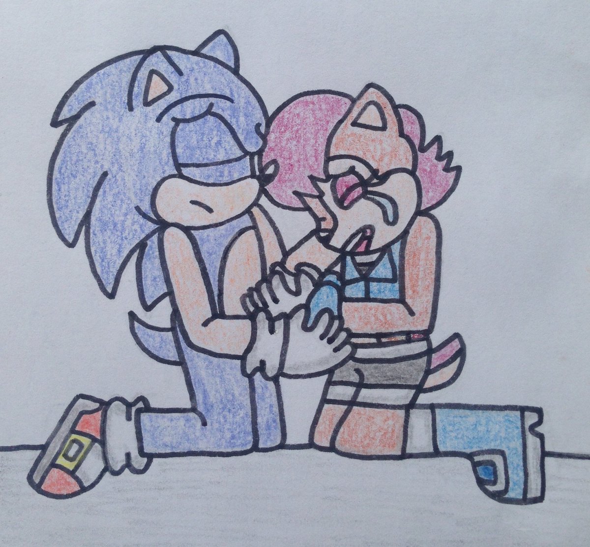 Beth1993Beth's tweet photo. #SonicTheHedgehog #SallyAcorn #sonicxsally https://t.co/ju0W5ObnMJ