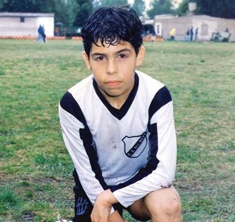 red__utd's tweet image. A famous footballer as a kid — guess who? 👀

Level: Hard.