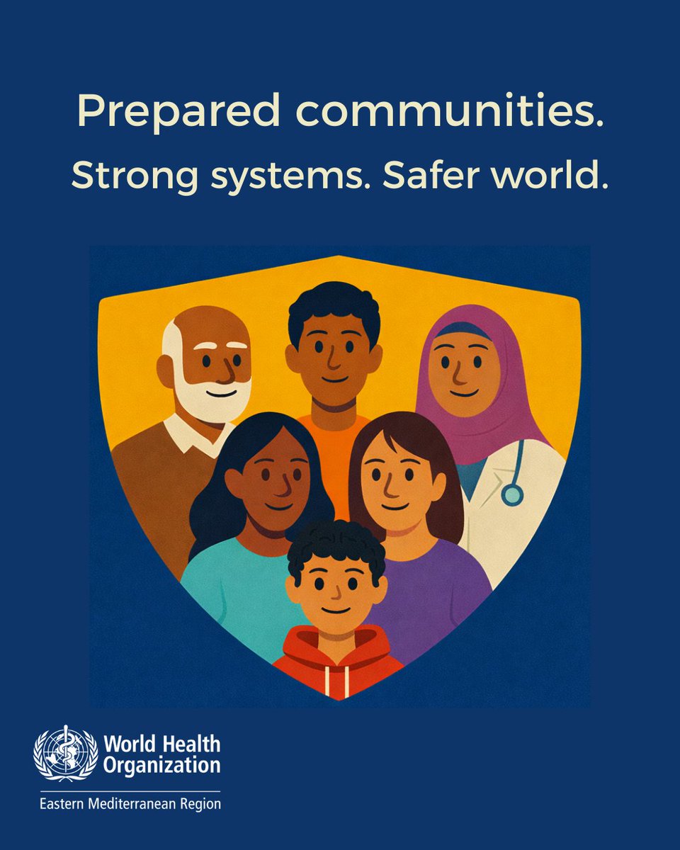 Today is the International Day for #EpidemicPreparedness.

A world that is ready is a world that stays safe – and that is exactly what we are working towards. Behind every health threat that is successfully contained are three essential foundations:

1⃣Resilient communities,