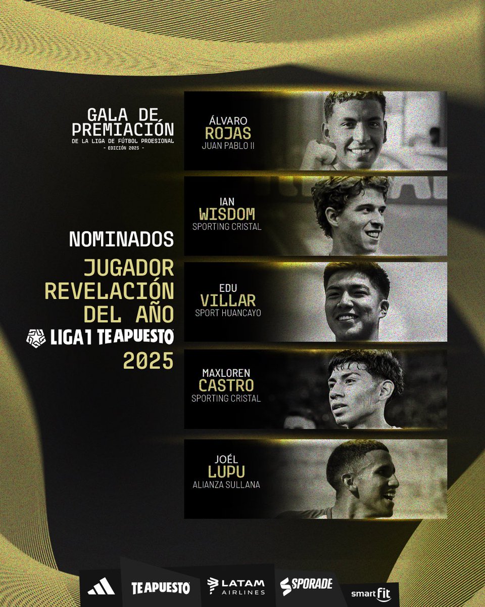 Liga1TeApuesto's tweet image. ¿𝗤𝘂𝗶𝗲́𝗻 𝗳𝘂𝗲 𝗲𝗹 𝗝𝘂𝗴𝗮𝗱𝗼𝗿 𝗥𝗲𝘃𝗲𝗹𝗮𝗰𝗶𝗼́𝗻 - #𝗟𝗶𝗴𝗮𝟭𝗧𝗲𝗔𝗽𝘂𝗲𝘀𝘁𝗼  2️⃣0️⃣2️⃣5️⃣🏆?

🔥 Álvaro Rojas  
⚔️ Ian Wisdom 
❤️ Edu Villar
🔝 Maxloren Castro 
⚡️Joel Lupu 

🧑🏻‍💻 Vota aquí: shorturl.at/3q1TD

#ElADNdelHincha