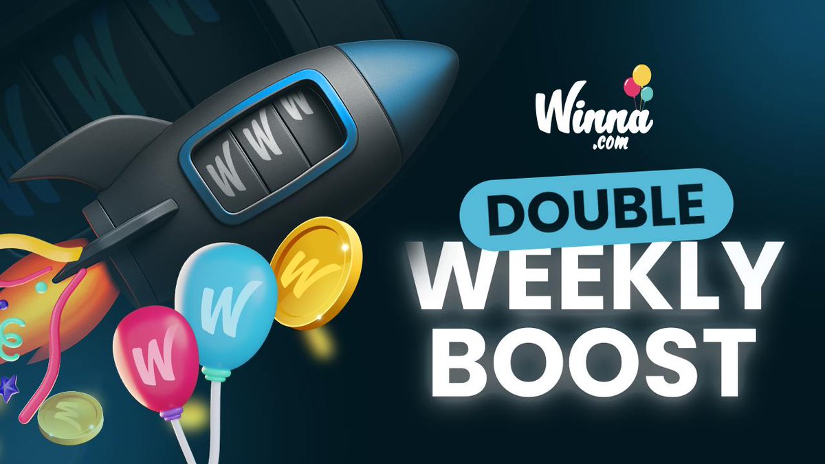 DOUBLE Weekly Boost is live!

Our birthday celebration isn’t over yet - a very unique Original with free play for everyone launches Monday!

Have a great weekend, Winna’s 🫶