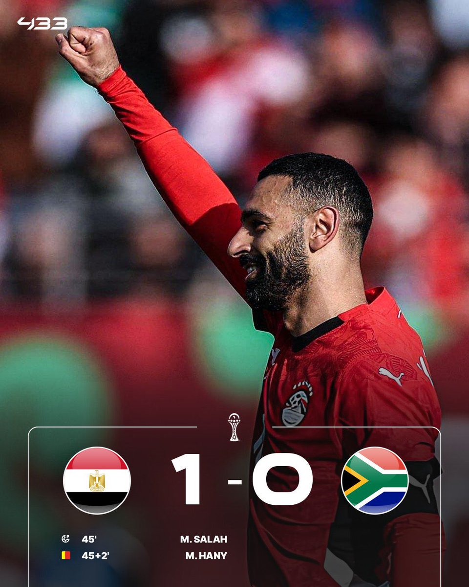الف مبرووووك لمنتخب #مصر أول المتأهلين للدور الثاني من #كأس_الأمم_الإفريقية 🇪🇬🇪🇬