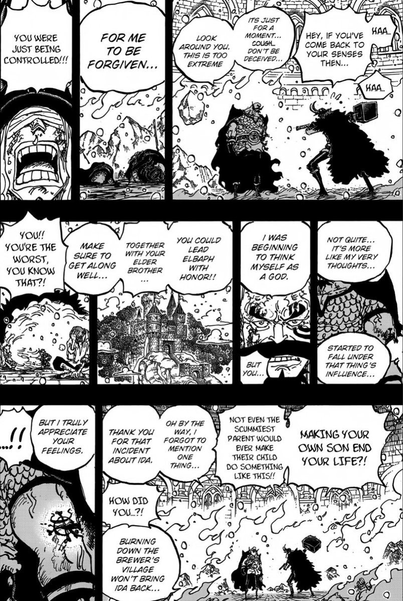 OnepieceDcasual's tweet photo. #ONEPIECE1170

Man this chapter is deep

Really we need to separate Agenda from the spoilers 

Harold is such a well written character 
Loki too and this dialogue 💔💔 https://t.co/fv1NSYabqI
